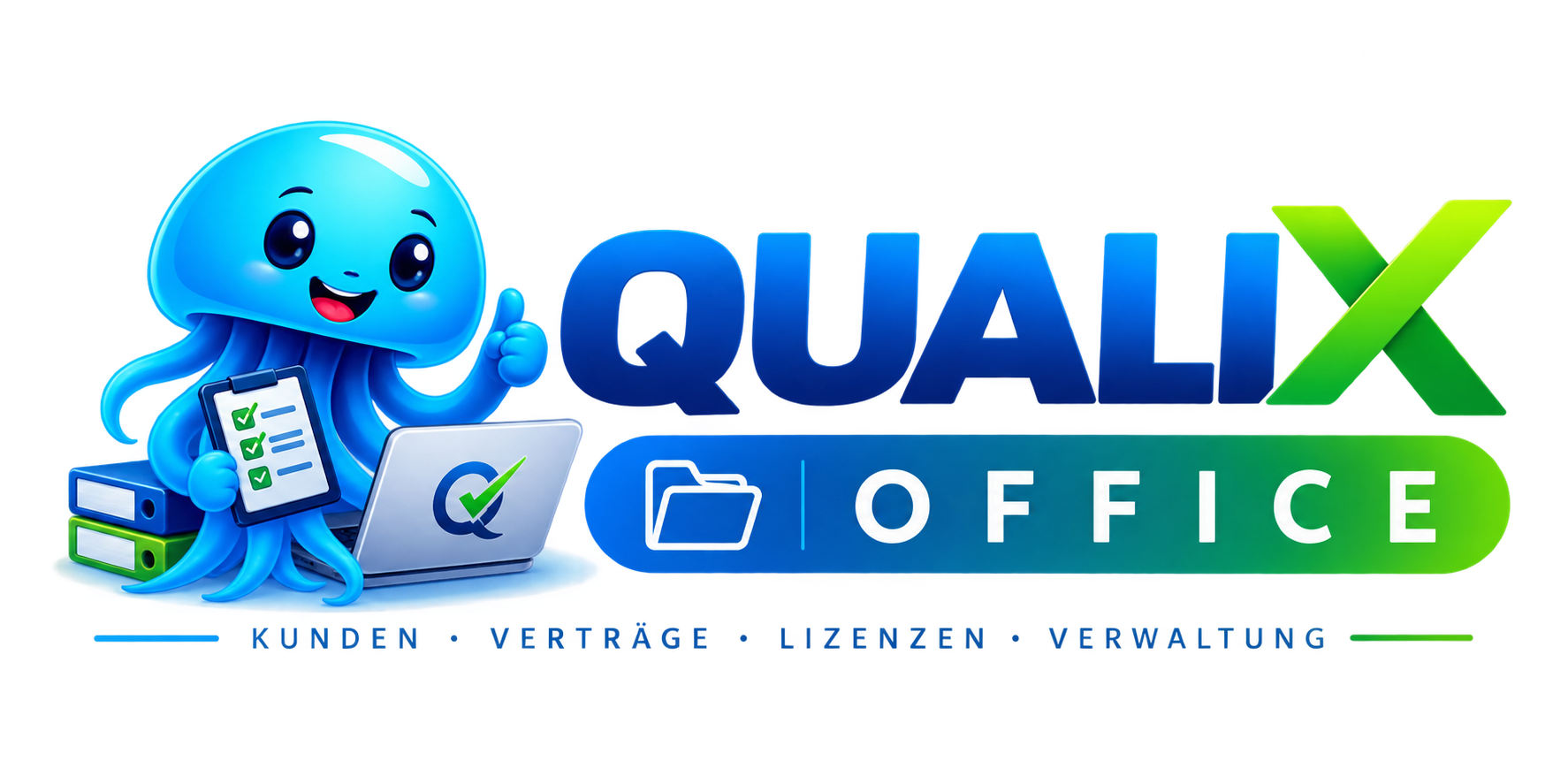Qualix-Office – Business-Backend für Kunden, Angebote, Verträge und Lizenzen
